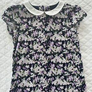 Janie & Jack Fine Wale Corduroy Dress Size 7 EUC